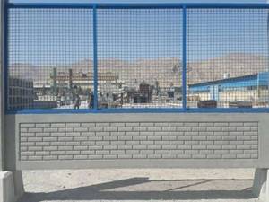 دیوار پیش ساخته زیبا در مشهد