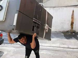 حمل  حرفه ایی یخچال ساید در بابل