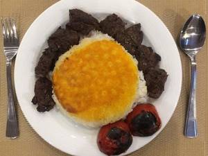 چلو کباب چنجه