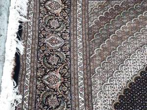 فروش فرش 9متری رنگ سرمه ای در خوی