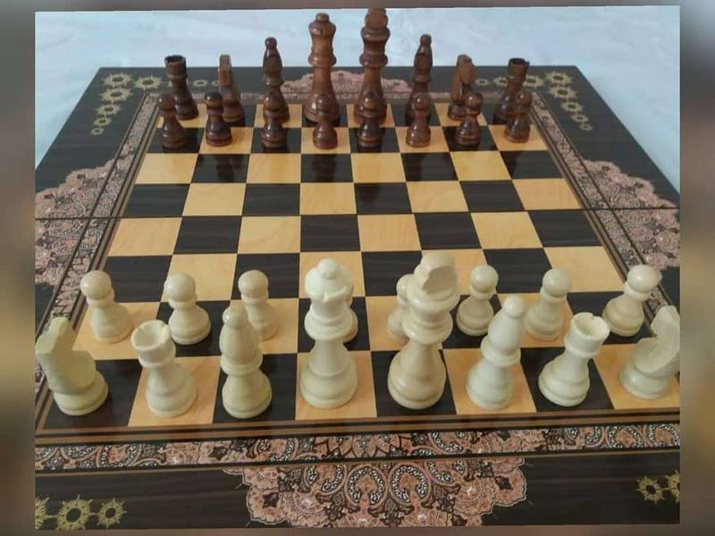 خرید اینترنتی مهره شطرنج چوبی