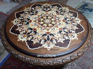 میز معرق چوبی