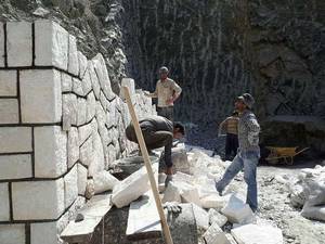 پیمانکاری سنگ لاشه سنگ کوبیک تهران