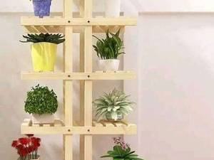 استند گل چوبی