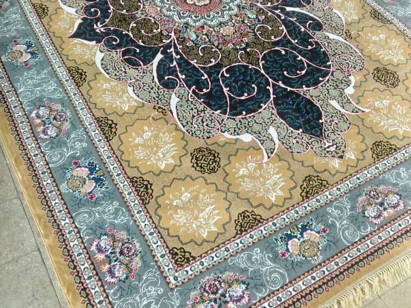 فرش ماشینی رنگ بژ