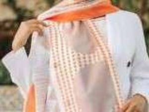 شال نخی با پارچه پرزو در بناب