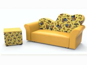 مبل کودک دو نفره مدل گیتاری  طرح فروزن