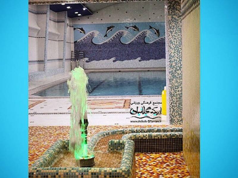 محیطی کاملا آرامش بخش در استخر اریکه