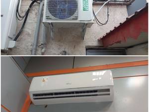 نصب اسپیلت تک الکتریک گارانتی دار در بندر انزلی