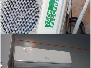 نصب اسپیلت تک الکتریک در بندر انزلی