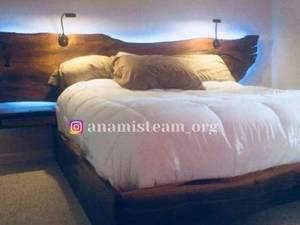 ساخت تخت خواب سبک جذاب روستیک  در  ساری