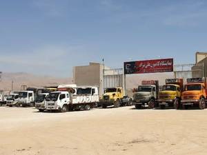 نمایشگاه کامیون علی نژاد در شیراز
