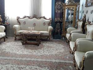 مبل سلطنتی مدل تاج عروس