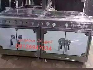 اجاق چهارشعله فر دار شعله و رویه طرح ایتالیایی در تهران