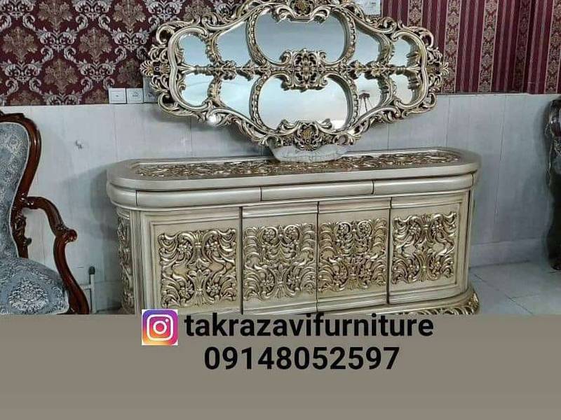 تولید آینه کنسول مدل سلطان در تبریز