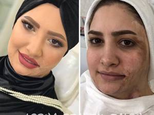 انجام میکاپ ساده