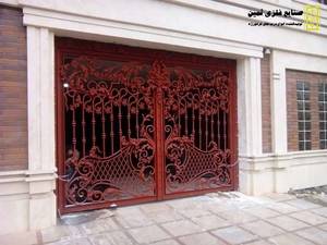 تولید انواع درب فرفورژه فلزی