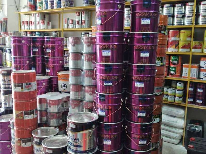 انواع رنگهای فوری و پلی یورتان در جاجرود