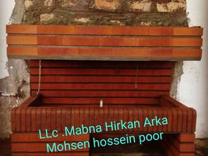 قیمت شومینه هیزمی باغی درگلستان