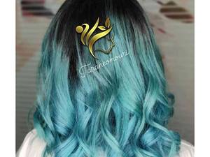 اجرای رنگ مو فانتزی در آکادمی ترانه اموری