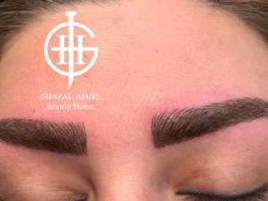 میکرو بلیدینگ حرفه ای ابرو فرم دهی  در کرمانشاه