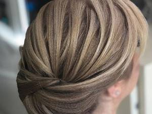 اجرای شینیون ساده
