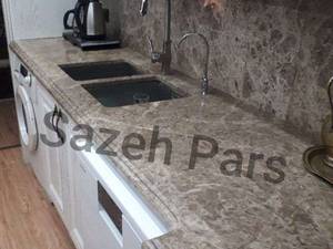 ساخت کابینت با سنگ طبیعی در تهران