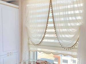 اجرای پرده تک مکانیزه ساده و بسیار زیبا