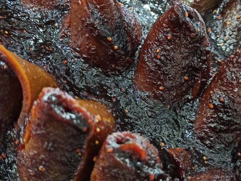لواشک با شیره مخصوص در شیراز