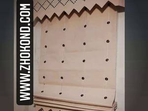 طراحی و دوخت پرده  جنس کتان در تهران