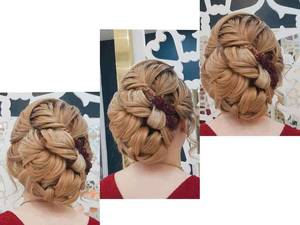 شینیون زیبا و حرفه ای
