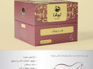 چای سیاه دارجیلینگ مثلثی نیوشا