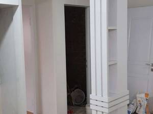 کابینت آشپزخانه سفید طوسی