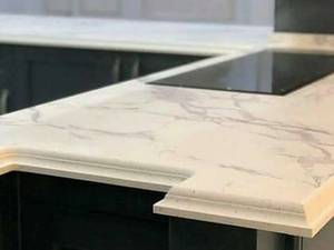 اجرا  و طراحی  صفحه کابینت با سنگ مارمونایت در تهران