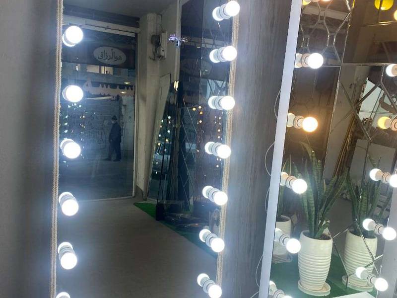 فروش آینه گنبدی لامپی بسیار زیبا و شیک در رشت