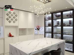 ساخت صفحه کابینت با سنگ  کورین در تهران