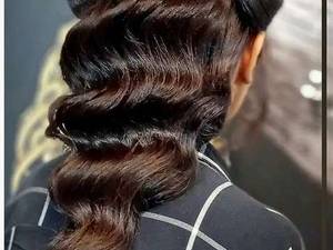 انجام شینیون دم اسبی بالا در اراک