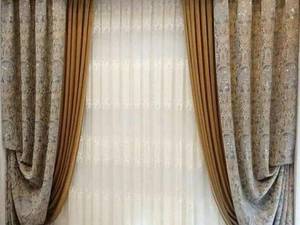 دکور پرده مخمل در اصفهان