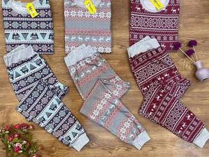 ست بلوز شلوار راحتی طرح گوزن