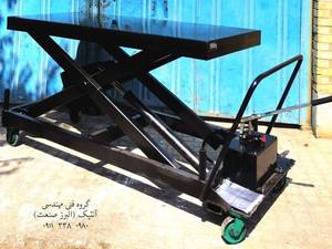 ساخت بالابر هیدرولیک دستی متحرک در رشت