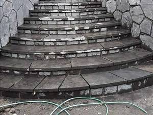 نصب سنگ مالون لاشه ای کوهی ورقه ای