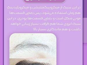 اجرای تخصصی خدمات  ابرو در شیراز
