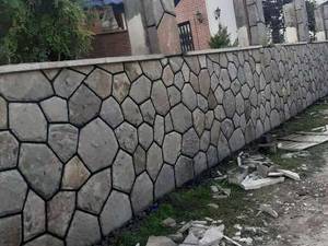 اجرای سنگ کوهی لاشه در سنگ لاشه قادری