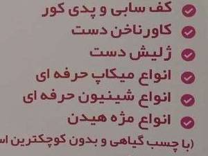 کاشت ناخن پودر و ژل در فردیس