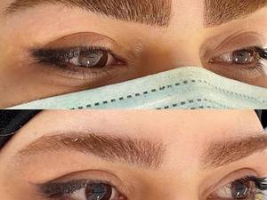 میکرو بلیدینگ ابرو بسیار ظریف و ماندگار