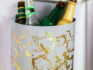 سطل کابینتی طرح ماربل
