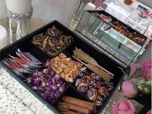 قیمت ظرف تی بگ چوبی