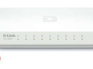 سوئیچ 8 پورت دی لینک گیگ مدل DGS-1008A