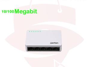 سوئيچ 5پورت بدنه پلاستیکی Netlan مدل F500_E