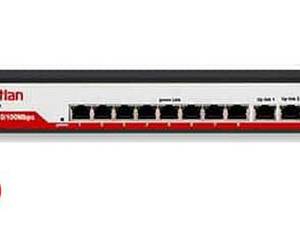سوئیچ 8 پورت با 2 پورت آپلینک نت لن مدل F802-P